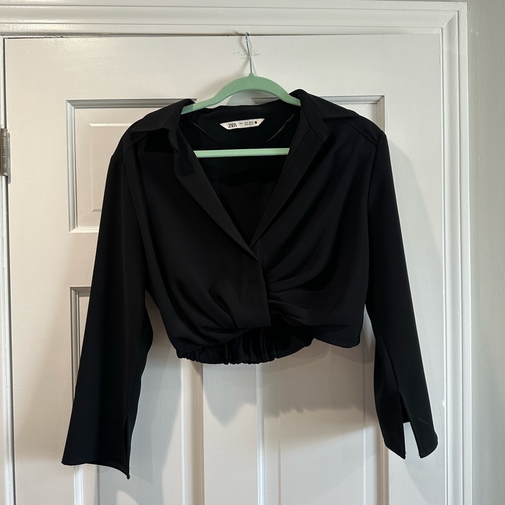 Elegant Black Women's Top